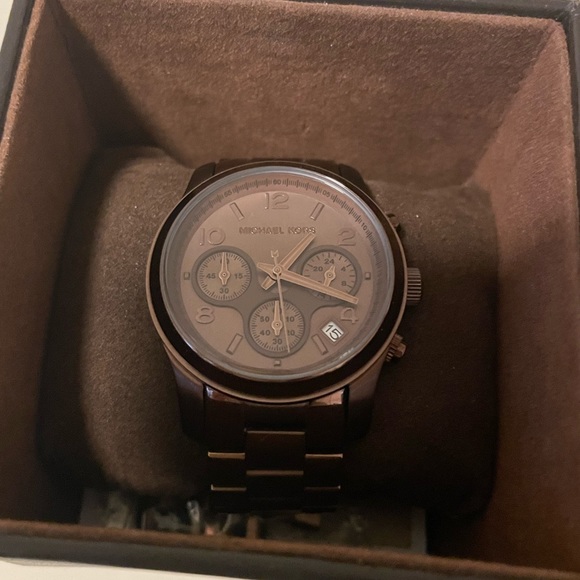 Michael Kors Accessories - Michael Kors Dark Bronze Watch